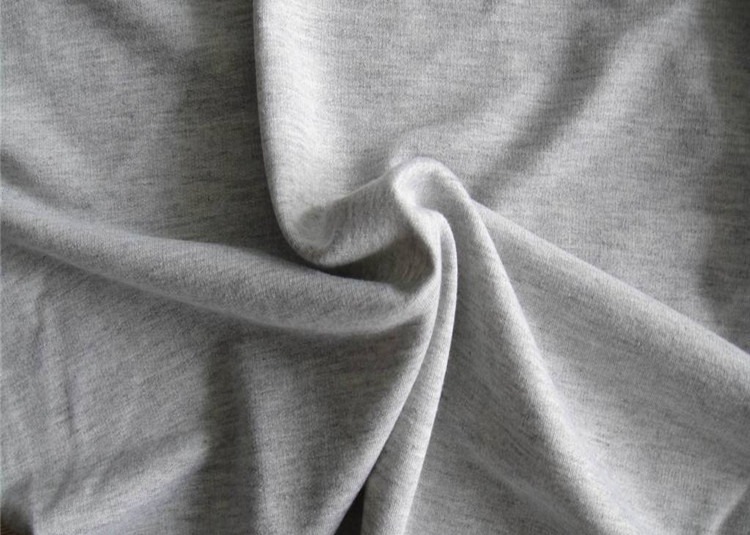 CVC jersey factory direct sale 21S 80%polyester20%cotton single side knitted sweat cloth T-shirt/s