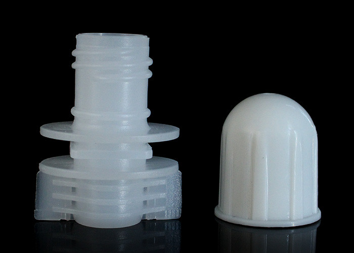Peculiar Type Oval Plastic Spout Caps 12mm For Hair Beauty Paste Pouch