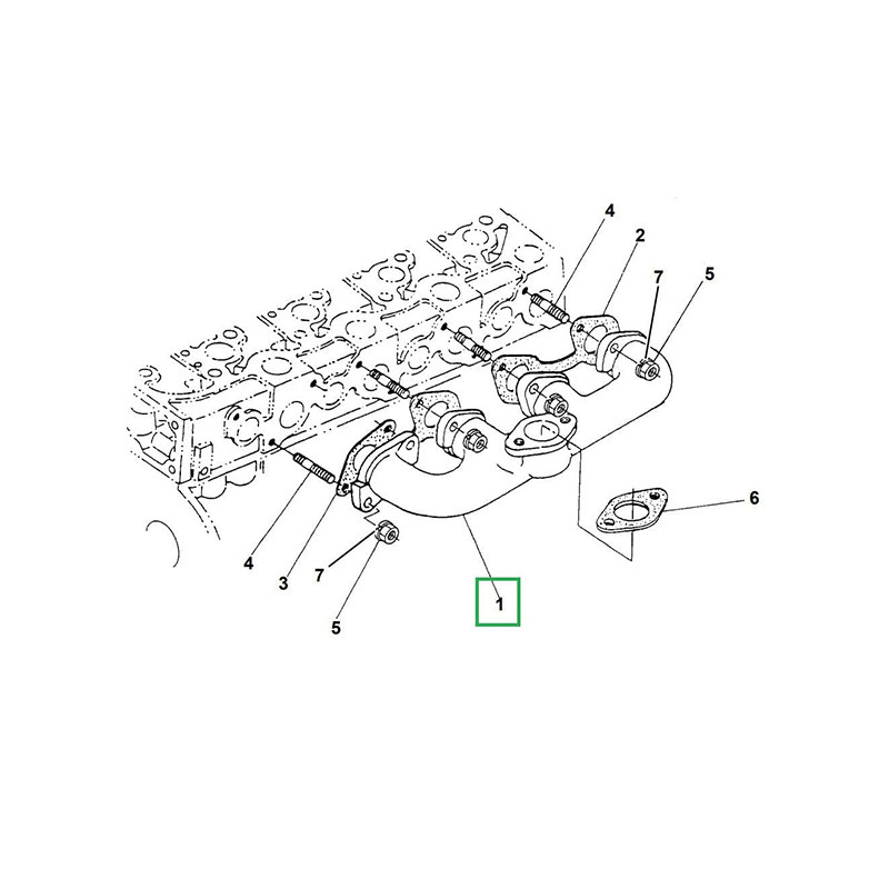 25-39335-00 carrier original spare parts MANIFOLD, EXHAUST pipe for the truck refrigerator cooling system spare parts
