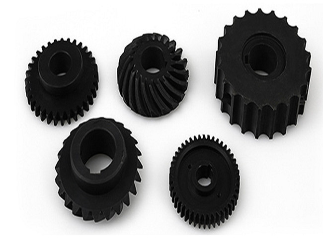 Customized Cylindrical Steel Gear Wheel Quenching Black Color