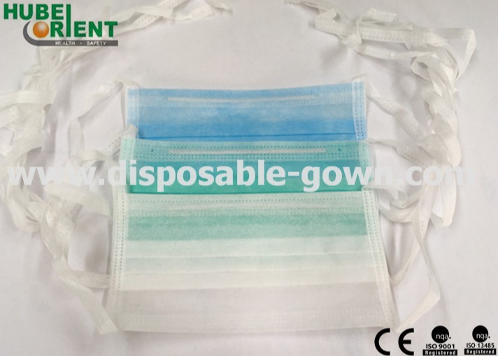 Disposable Surgical Mask Non Woven Face Mask Breathable Medical Face Mask With CE