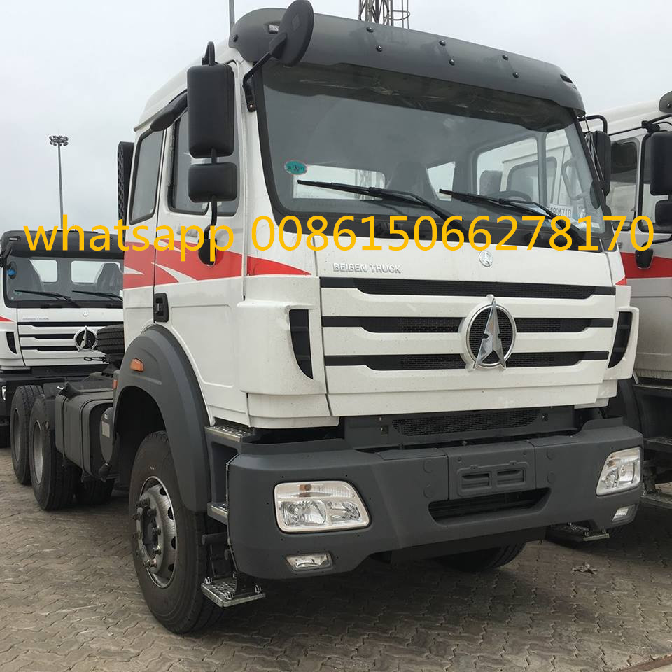Beiben 6x4 heavy tractor trucks for sale 380hp prime mover truck