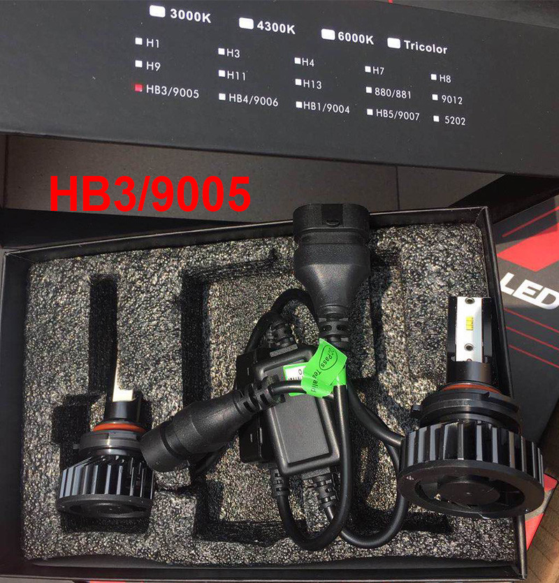 JALN7 9005 9006 Car LED Light Truck Headligth Fog Bulb High Beam 55W H4 60/55W 12000LM 24V 12V 6000K H11 H7 9012 H13 H15