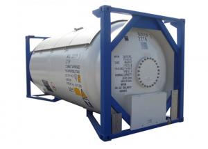 China 20ft T50 Tank Container LPG Cryogenic ISO Tank For Nitrogen Carbon Dioxide on sale