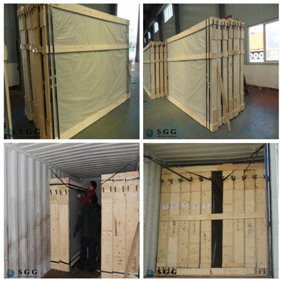 4mm patterned glass panel