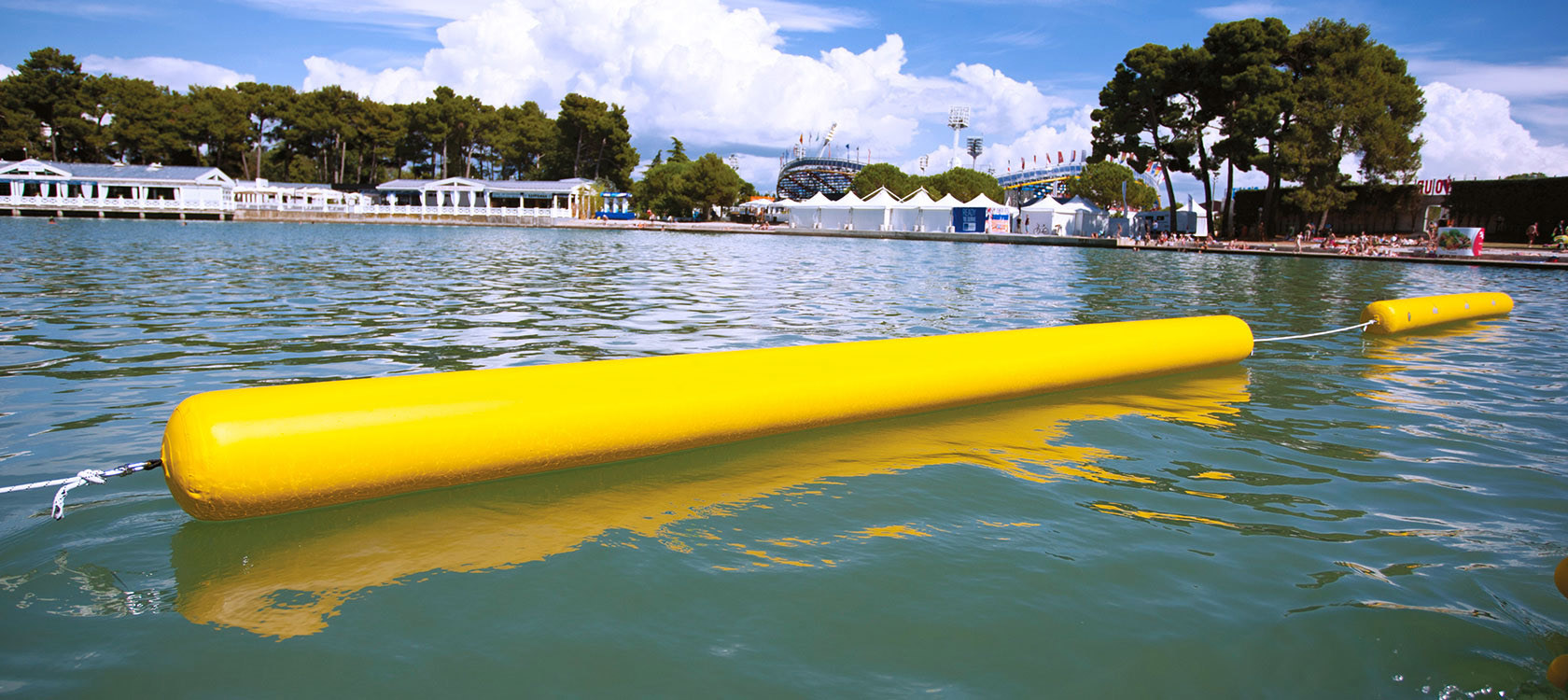 Boat Underwater Inflatable Salvage Tubes Cylindrical Shape Inflatable Lift Bags