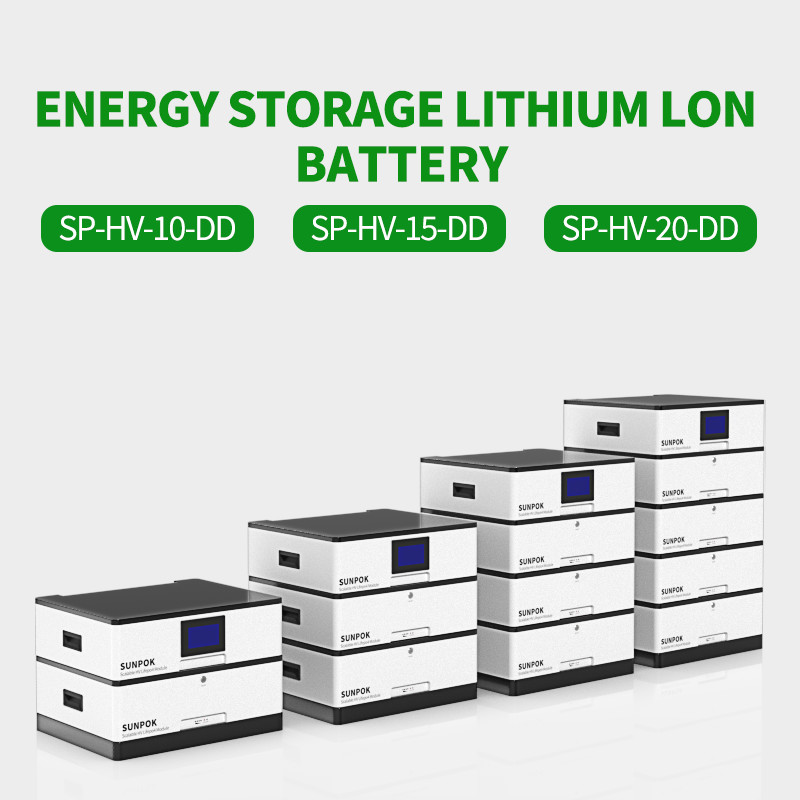 Lifepo4 Lithium Battery 48v 20kw 10kwh Stacked Module Energy Storage Akku