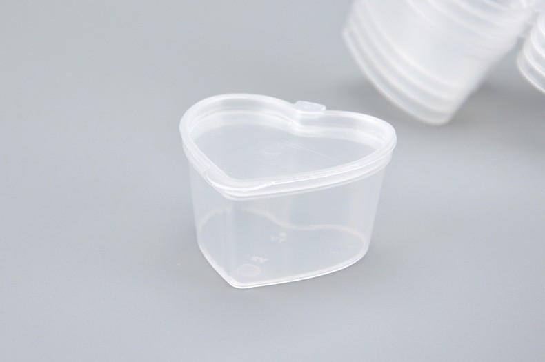 45 ml heart-shaped sauce cup sauce box