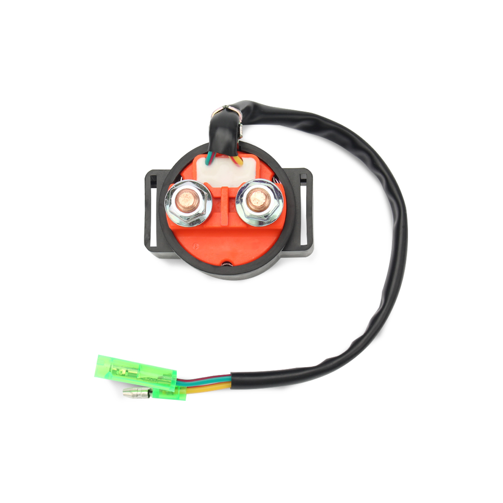 150A 12V 24V Motorcycle Start Relay HONDA CG250 Starting Relay Black Rated Current