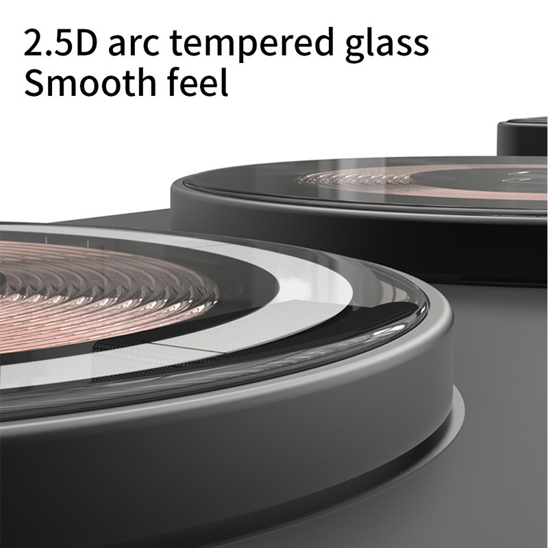 Trending Products 2022 New Arrivals Portable Folding 15 Watt 3 In 1 Transparent Wireless Charger