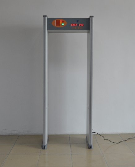 6 zone Metal Detector Door Econocial Style Model XLD-II