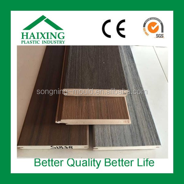 Composite Outdoor Pvc Foam Decking Floor Material with Modern Design and Matt Finish