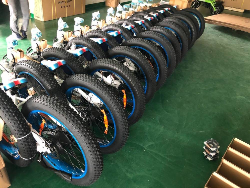 US EU STOCK 48v Fat Tire Electric Bike 500w 750w 1000 Watt 17Ah 50 Kmh