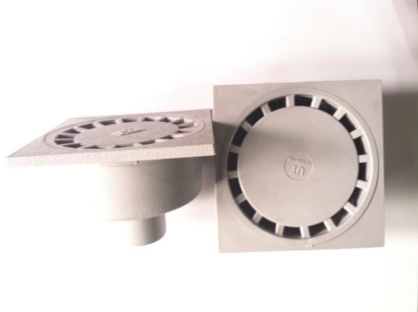 UPVC plastic floor drain ,exhaust flange drain, bathroom drain, shower room