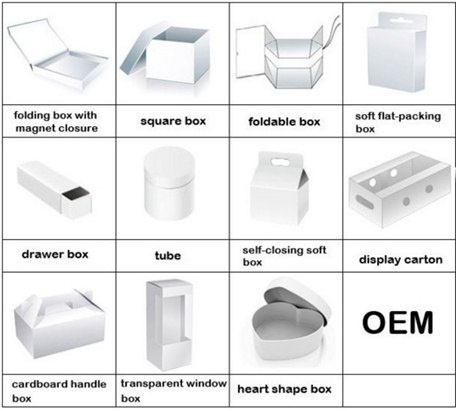350g White Board And Inside K9 Reinforce Corrugated Cardboard Foldable Electronic Packaging Paper Boxes