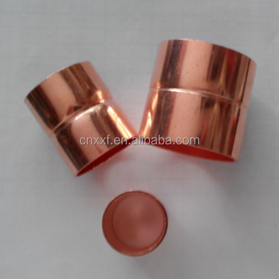 NXF Copper Coupling TP2 Cu-DHP C12200 C1220 Reducing Socket Copling/Reducing Bell Coupling/Equal Coupler