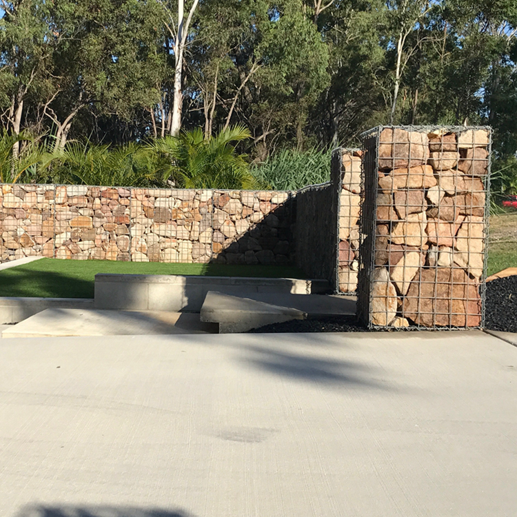 Hot Dipped Galvanized 4mm Welded Wire Mesh Gabion Box for Retaining Wall