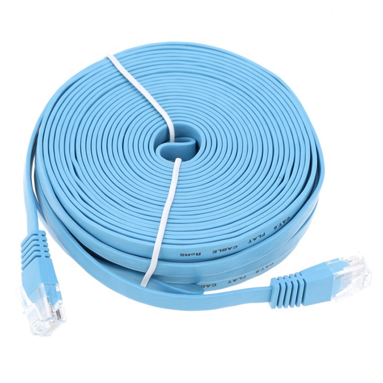 UTP STP Industrial Cat5 Cat5e Cat6 Cat7 Cat8 Flat RJ45 Patch Cord Network Lan Ethernet Extension Cable