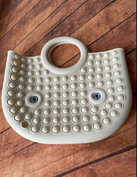 EN71 Eco Friendly Silicone Pop It Fidget Handbag