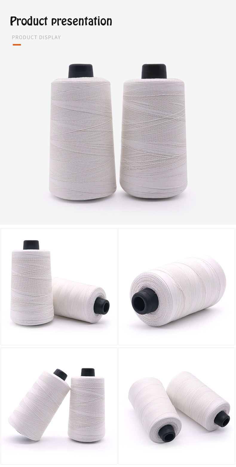 High Strength Kite String 20/3 6000 Yards Tex90 Glazed Cotton for Kite With UV Protection