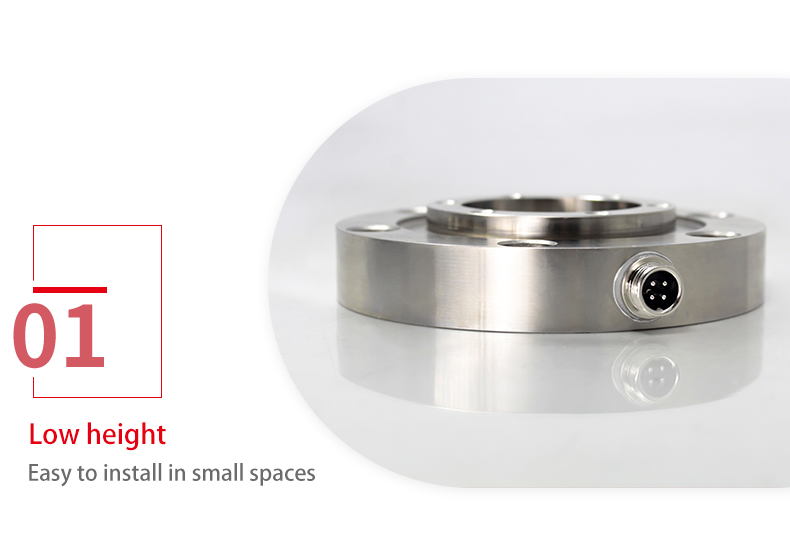 stainless steel load cell China Manufacturer wireless loadcell miniature Donut Washer type Through Hole Load Cell 500kg 5000kg