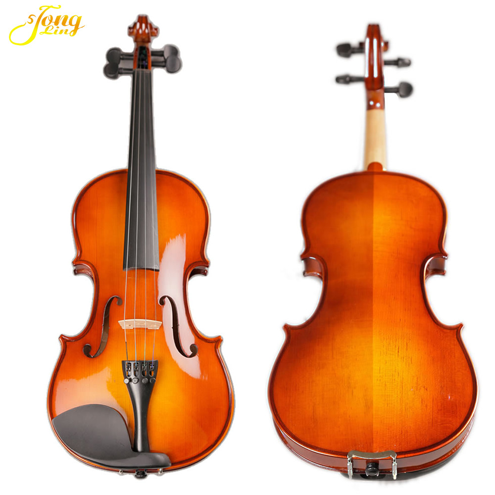 Violin china Cheap 2/4 3/4 4/4 Basswood Violin Music Instrument With Violin Case For Beginner And Children violin conce