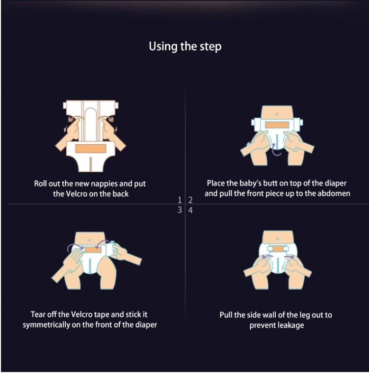 Disposable Baby Diaper Nappy