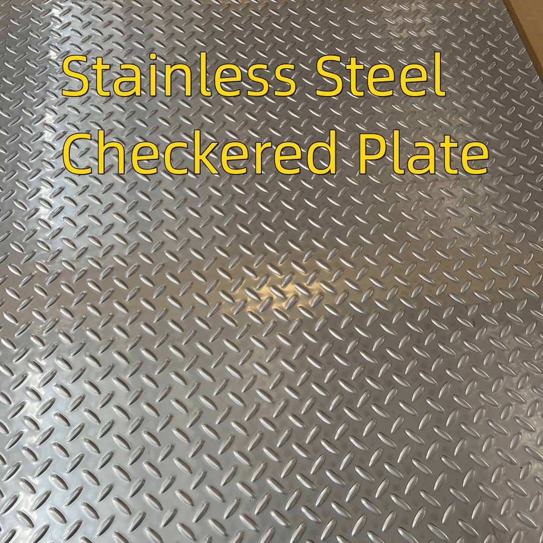 Diamond Chequered Checkered Embossing ASTM AISI 201 304 Pattern 1220*2440mm 1500*6000mm