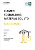 Xiamen Kdsbuilding Material Co., Ltd. Certifications