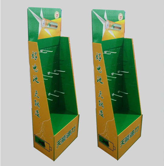 Hook type cardboard shelf, cardboard display rack, toy display stand, paper display stand，Size can be customized