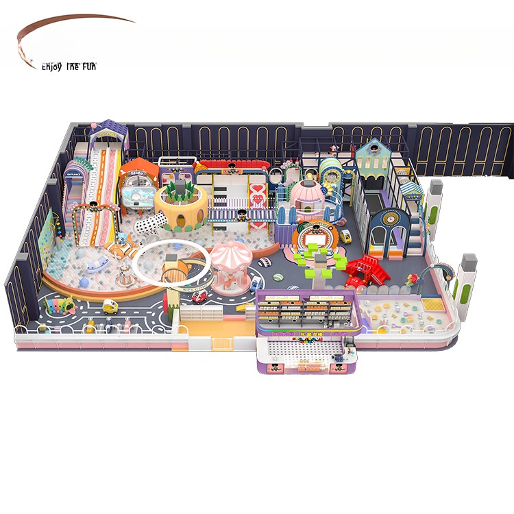 Fun Entertainment Soft Play Area Equipment Indoor Soft Play Structures Customization