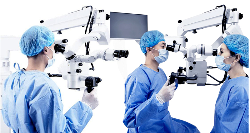 Opto Edu A41.1952 Operating Microscope Neurosurgery Brain Surgery Ent Dual Head