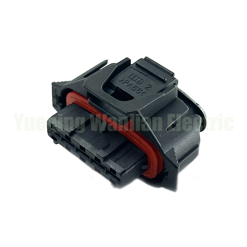 1928403738 5 Pin Automobile Connector Black Oxygen Sensor Female Connector