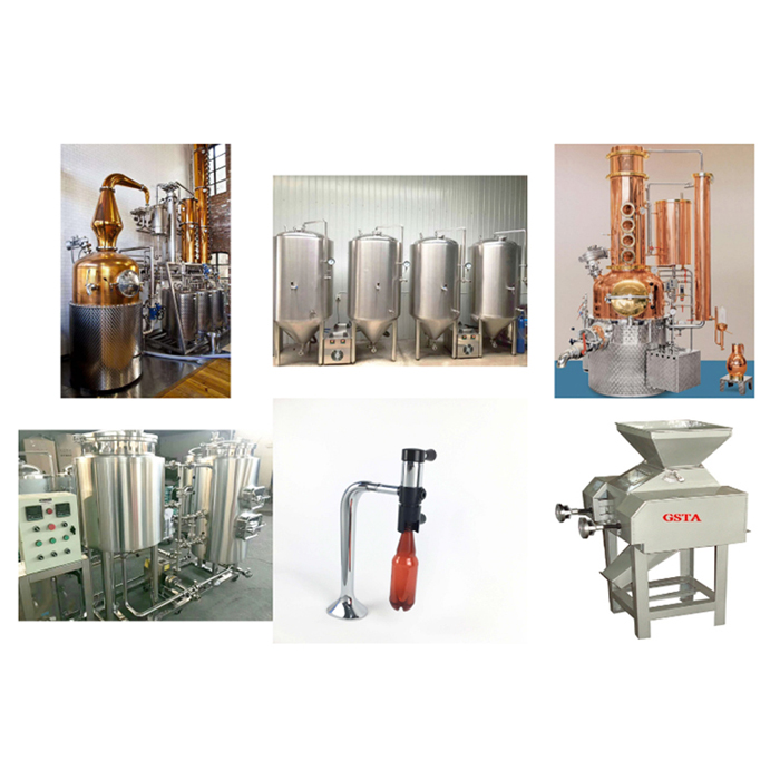 304 Stainless Steel 100L Vodka Whisky Distillery Equipment for Home Distillation