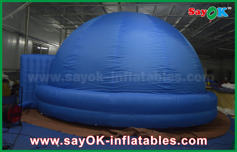 8m Oxford Cloth Mobile Planetarium , Projection Schools Inflatable Dome Tent