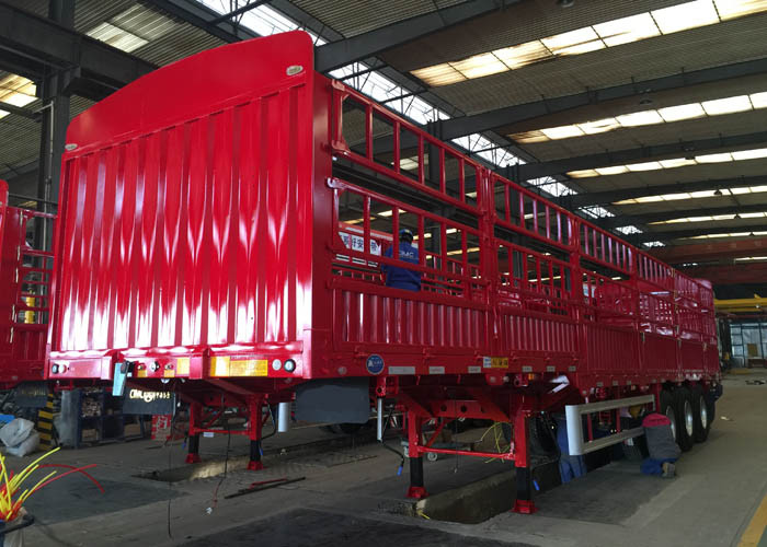 SIONOTRUK INTERNATIONAL Cargo Hydraulic Flatbed Trailer 3 Axles
