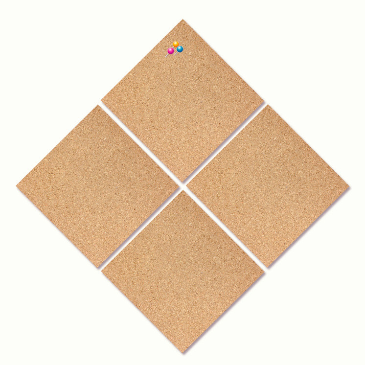 Yuelin 12x12 Cork Board Squares Tiles Self Adhesive Odorless