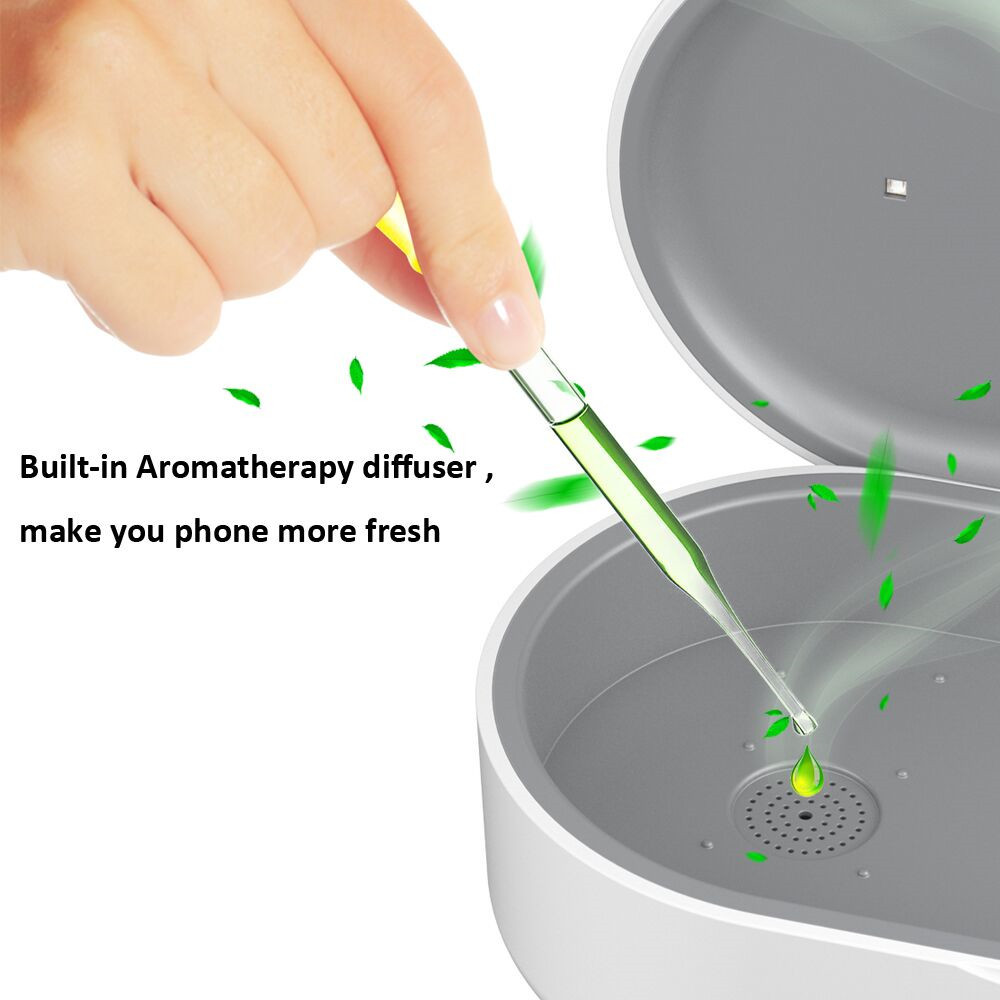 Wireless Charging Uv Phone Sterilizer Box N95 FFP2 FFP3 Face Mask Disinfection
