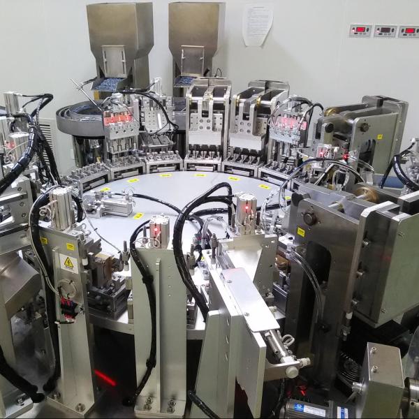 Euro Cap Double Port Cap Assembly Machine AC380V 50Hz In Stainless Steel