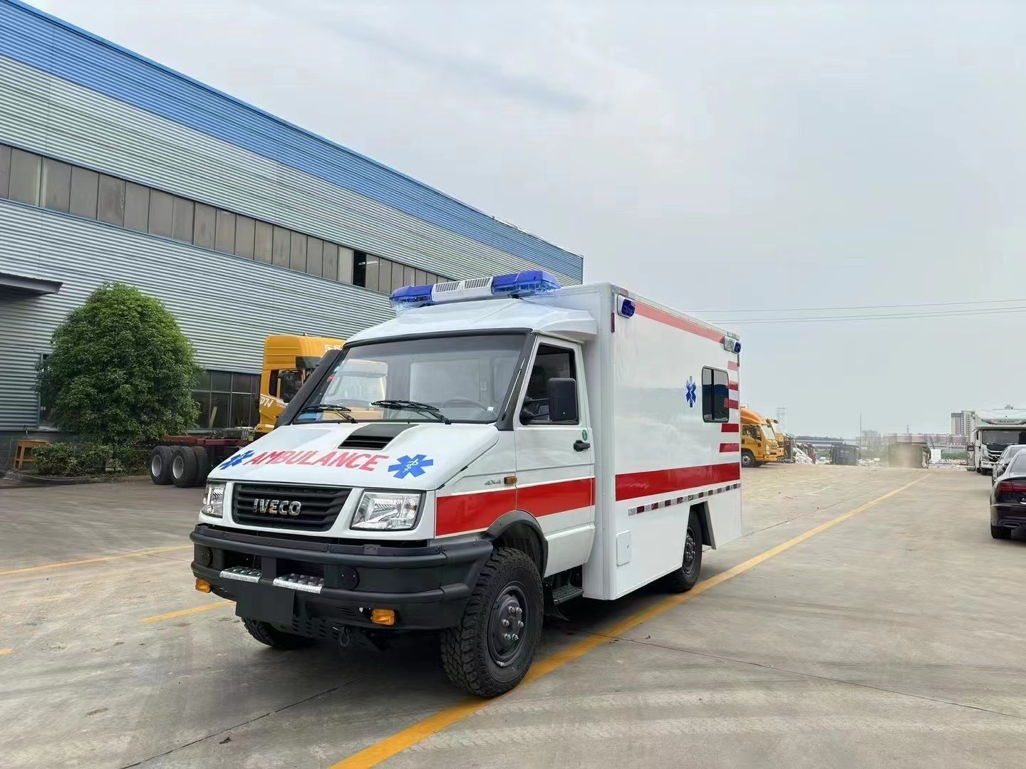 130km/h New IVECO Ambulance Truck Diesel Ambulance Medical Vehicles