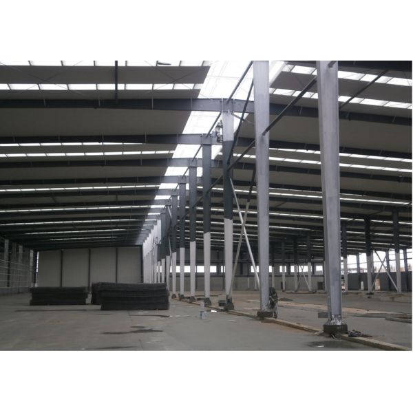 Prefab light large warehouse steel structure building construction