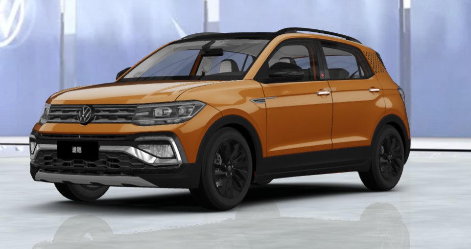 2024 VW T-Cross Luxury SUV 5 Colors With Large Space And Comfortable Drive