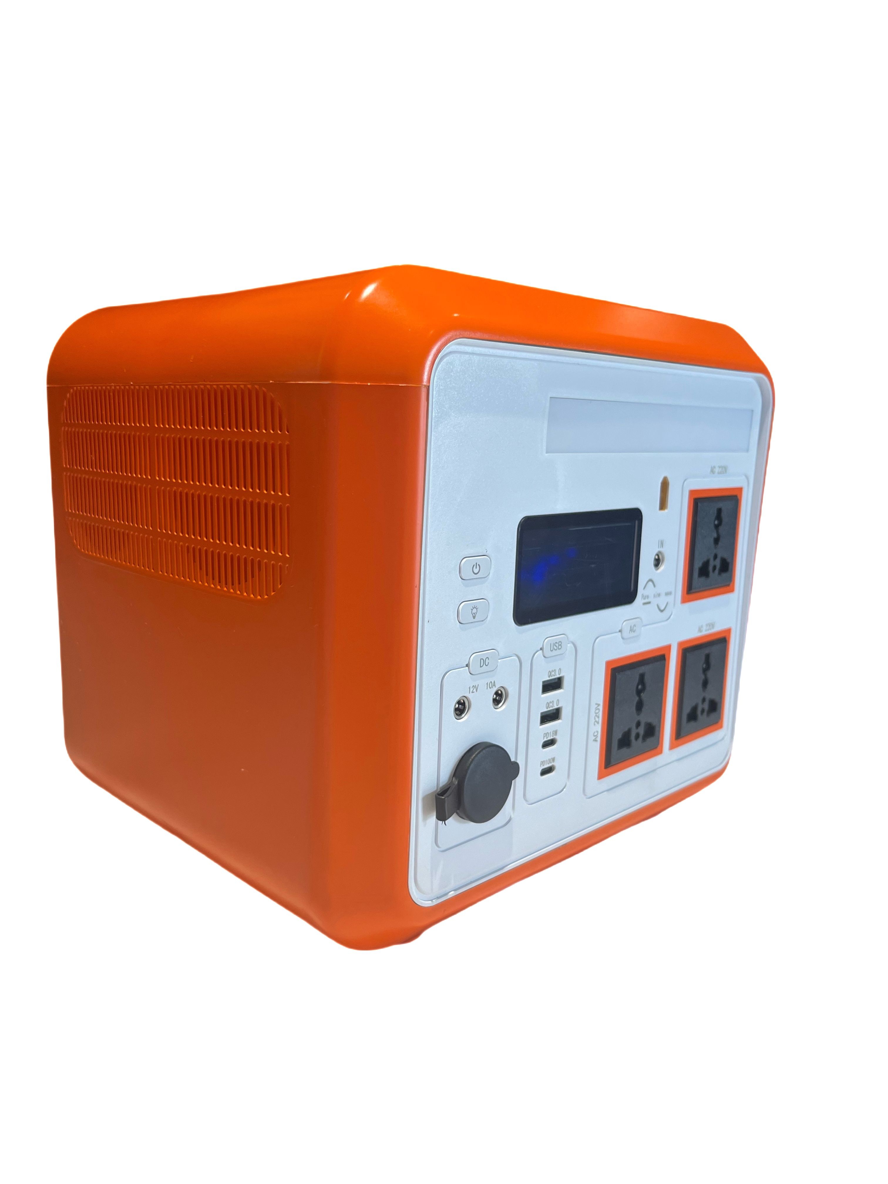 1152WH Ultra Large Capacity DC12V AC 110V ROHS Approved Portable Power Station With Solar Panel For UPS Power Supply