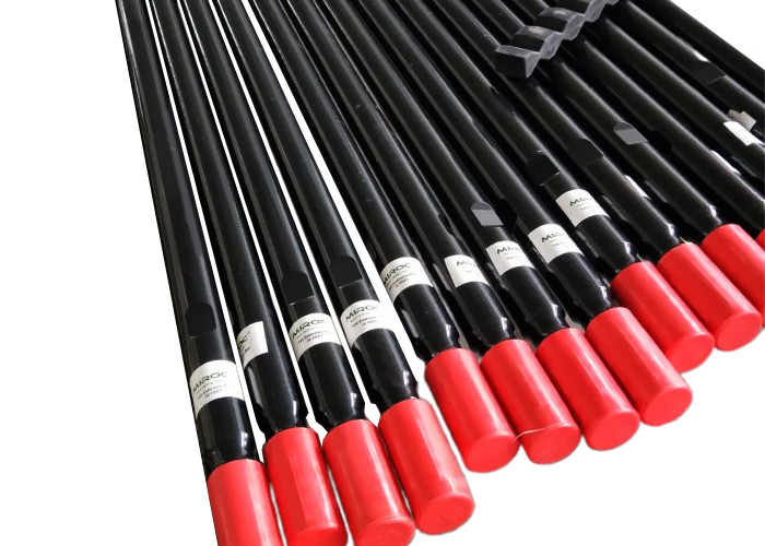 H25 Threaded Drill Rod For Rock And Mining Drill Machinery , 22mm/25mm Shank