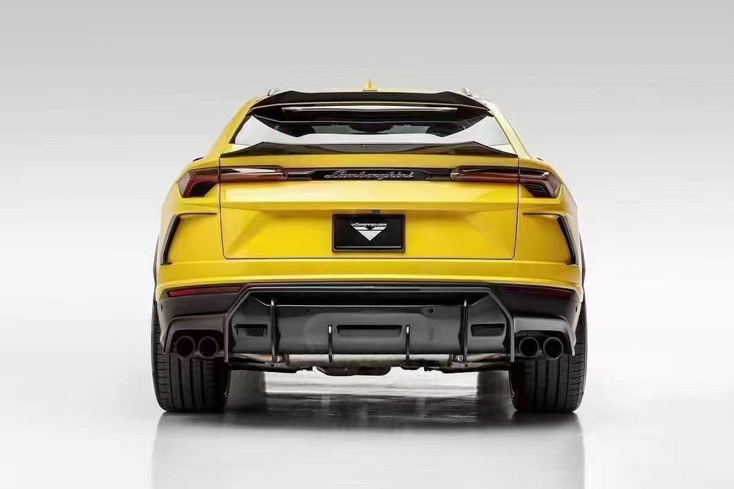 For Lamborghini Urus Carbon Fiber Body Kit Urus Upgraded VORS Style Carbon Fiber Front Lip Diffuser Spoiler Hood with Wide-body