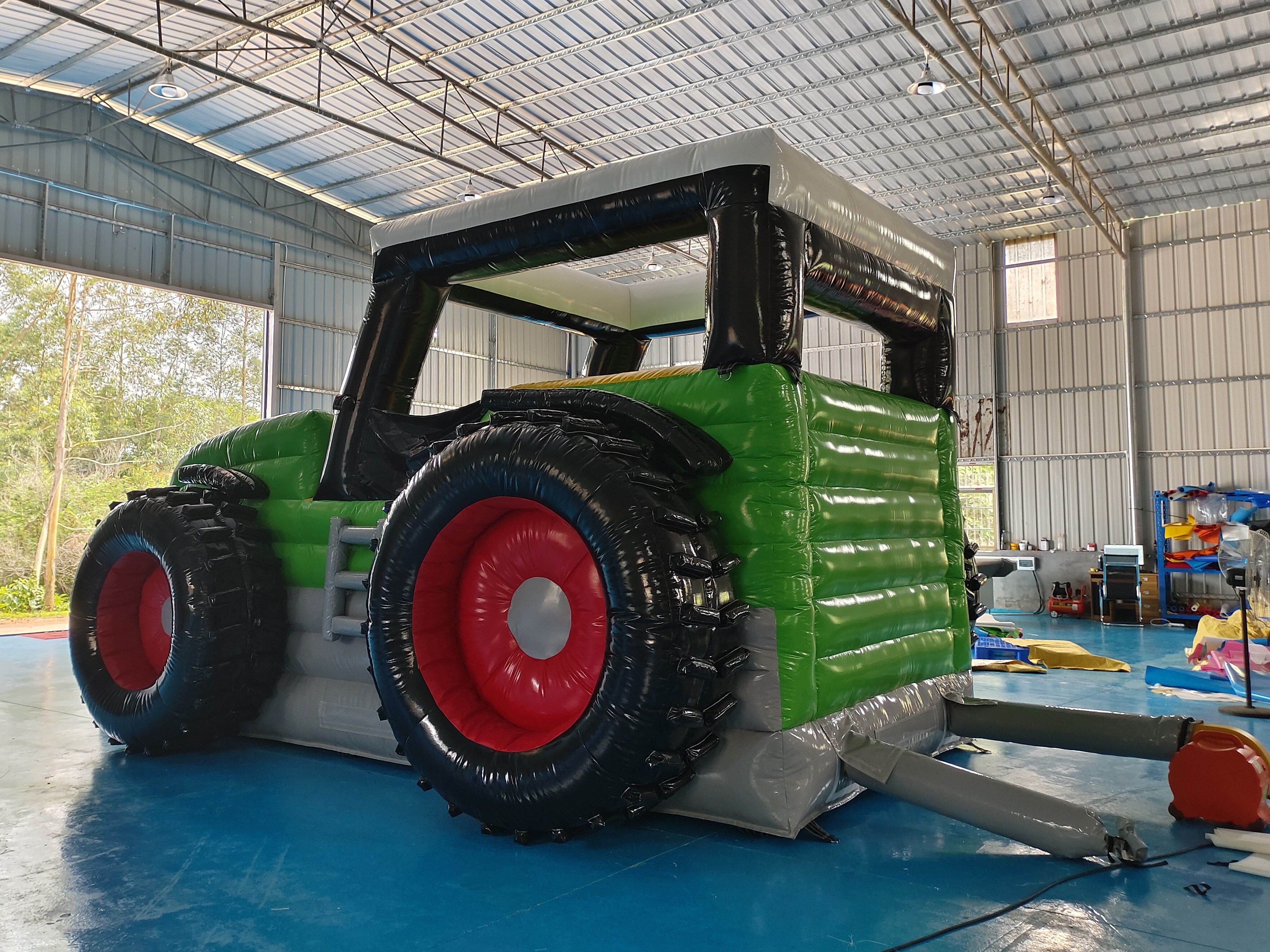 Commercial Grade Fireproof Inflatable Bouncer Truck Shape Inflatable Bounce House Jumping House Castle For Kids