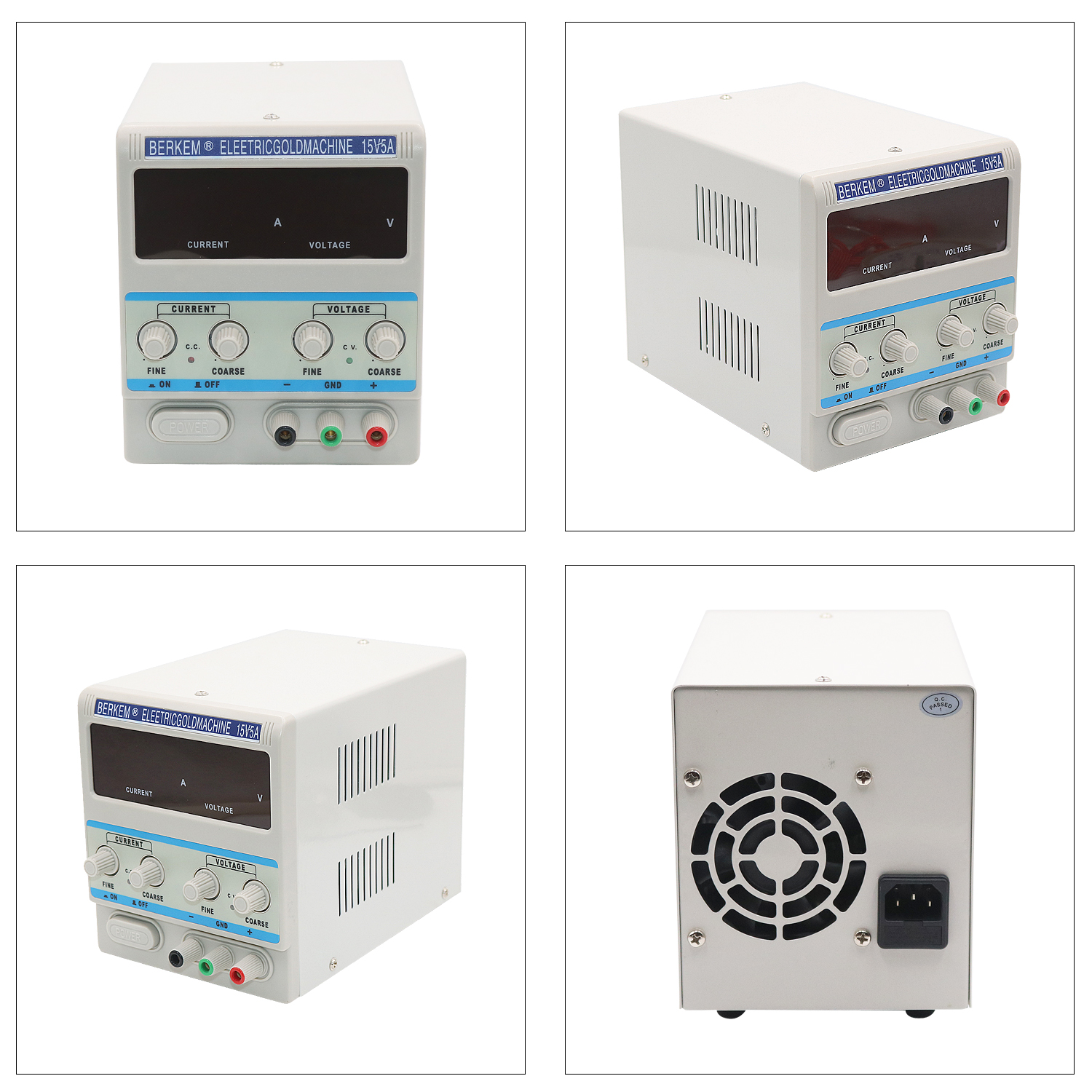 3.5KG Jewelry Plating Machine 15V 5A 90-120 Seconds Gold Plating Time