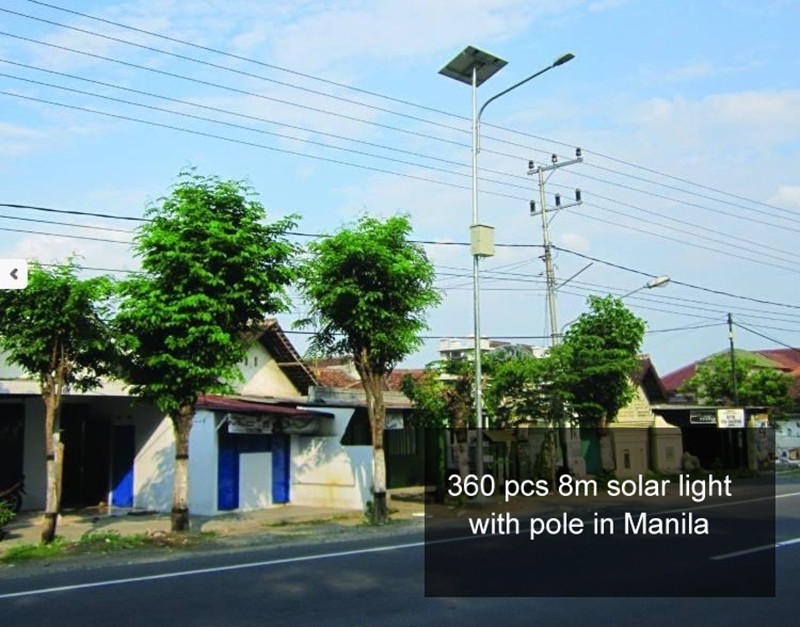 Outdoor Double Single Arm Galvanized Steel Solar Street Light Post Lamp Pole