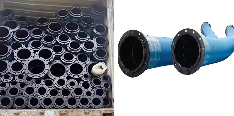 Shock Absorbing 6 Inch Slurry Suction Hose ﻿High Flow Efficiency Explosion Proof Certifications