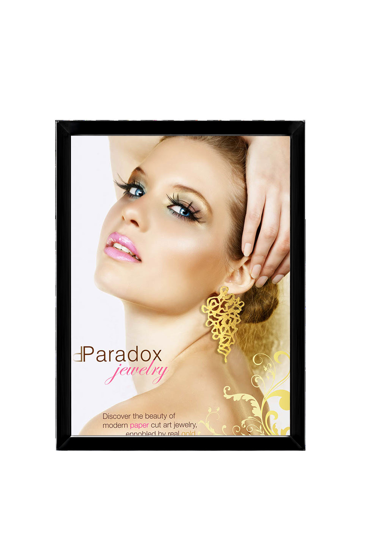 DC12V / 24V Snap Frame LED Light Box , Super Slim LED Menu Advertising Display Board